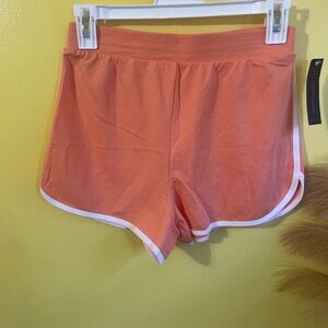 No Boundaries Coral/orange Athletic Shorts